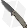 WE Knife Co. Practic Liner Lock Knife Brass (3.3" Black Stonewash M390) -Benchmadess Zone WE Knife Co. Practic Liner Lock Knife Brass 3.3in Black Stonewash M390 809E BHQ 113485 LS