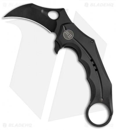 WE Knife Co. 708G Karambit Frame Lock Knife Black Ti (3.6" Black) 2 WE Knife Co. 708G Karambit Frame Lock Knife Black Ti (3.6" Black)