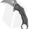 WE Knife Co. 708D Karambit Frame Lock Knife Gray Ti (3.6" Stonewash) -Benchmadess Zone WE Knife Karambit Ti Gray SW 708D BHQ 68699 jr 2
