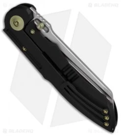 WE Knife Co. 620L Frame Lock Knife Black Titanium (4" Stonewash) -Benchmadess Zone WE Knife Ti Black SW 620L BHQ 51900 jr side