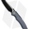 WE Knife Co. 620C Frame Lock Knife Blue Titanium (4" Black) -Benchmadess Zone WE Knife Ti Blue Black 620C BHQ 51891 jr 1