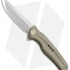 WE Knife Co. 601R Frame Lock Knife Bronze Titanium (3.75" Bead Blast)