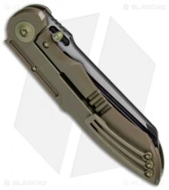 WE Knife Co. 620I Frame Lock Knife Bronze Titanium (4" Black) 7 WE Knife Co. 620I Frame Lock Knife Bronze Titanium (4" Black) -Benchmadess Zone WE Knife Ti Bronze Black 620I BHQ 51897 jr side