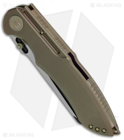 WE Knife Co. 620I Frame Lock Knife Bronze Titanium (4" Black) 4 WE Knife Co. 620I Frame Lock Knife Bronze Titanium (4" Black) - Image 2
