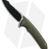 WE Knife Co. 617C Liner Lock Flipper Knife Green G-10 (3.8" Black, Satin) -Benchmadess Zone WE knife co 617C green G10 black satin BHQ 51706 jr