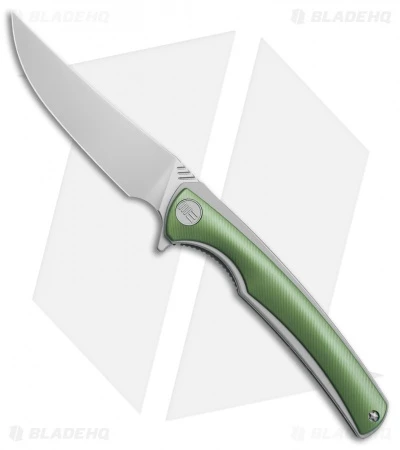 WE Knife Co. 704C Liner Lock Knife Green Ti (3.6" Hand Rubbed) 3 WE Knife Co. 704C Liner Lock Knife Green Ti (3.6" Hand Rubbed)