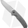 WE Knife Co. Beacon Frame Lock Knife Titanium (3.5" Bead Blast)