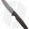 WE Knife Co. Reiver Frame Lock Knife Bronze Titanium (3.97" BB) WE16020-3 -Benchmadess Zone We Knife Co Reiver Frame Lock Knife Bronze Ti 3in BB BHQ 174406 t d