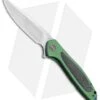 WE Knife Co. Wisp Frame Lock Knife Green Ti/Carbon Fiber (3.2" Satin) 805D -Benchmadess Zone We Knife Co Wisp Green Ti CF satin BHQ 83824 er