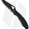 Byrd Cara Cara 2 Lockback Knife Stainless Steel (3.875" Black Serr) BY03BKPS2 -Benchmadess Zone byrd cara cara 2 by03bkps2