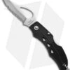 Byrd Finch Lock Back Knife Black G-10 (1.875" Satin Serrated) BY11SBK -Benchmadess Zone byrd knife finch by11sbk BHQ 36638 dl