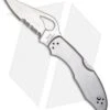 Byrd Meadowlark 2 Lockback Knife Stainless Steel (2.94" Satin Serr) BY04PS2 -Benchmadess Zone byrd meadowlark 2 by04ps2
