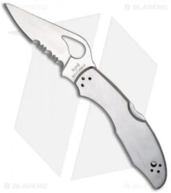 Byrd Meadowlark 2 Lockback Knife Stainless Steel (2.94" Satin Serr) BY04PS2