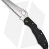 Byrd Cara Cara Rescue 2 Lockback Knife Black FRN (3.94" Satin Serr) BY17SBK2 -Benchmadess Zone byrd rescue 2 by17sbk2