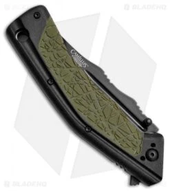 Camillus Titan FK-7 Liner Lock Knife Green FRN (2.75" Black) -Benchmadess Zone camillus titan fk 7 ll green frn black BP 30173 jr side