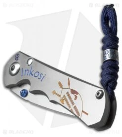 Chris Reeve Knives Production Prototype Inkosi - 1st 30 Frame Lock Knife CRK -Benchmadess Zone chris reeve inkosi 1st 30 back cm