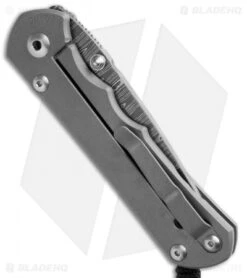 Chris Reeve Sebenza 25 Frame Lock Knife CGG (Ladder Damascus) -Benchmadess Zone chris reeve ladder cgg ladder damascus l25 side jm