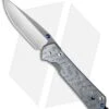 Chris Reeve Large Sebenza 21 Knife CGG Cut Once (3.625" Satin)