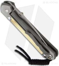 Chris Reeve Large Sebenza 21 Knife W/ Mammoth Ivory (3.625" Plain) 09/2009 -Benchmadess Zone chris reeve large sebenza 21 mammoth ivory gold side