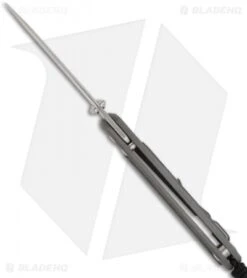 Chris Reeve Large Sebenza 21 Knife W/ Micarta & Dual Thumb Lug (3.625") -Benchmadess Zone chris reeve large sebenza 21 micarta double thumb lug top