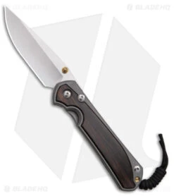 Chris Reeve Large Sebenza 31 MagnaCut Frame Lock Knife Ebony (3.625" Stonewash)