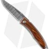 Chris Reeve Mnandi Folding Knife Cocobolo (2.75" Ladder Damascus) -Benchmadess Zone chris reeve mnandi cocobolo ladder cm