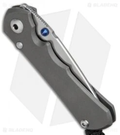 Chris Reeve Knives Left-Hand Small Inkosi Frame Lock Knife (2.75" Stonewash) CRK -Benchmadess Zone chris reeve small inkosi left handed BHQ 36926 dl side