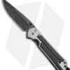 Chris Reeve Small Sebenza 21 Knife W/ Carbon Fiber & Raindrop Damascus -Benchmadess Zone chris reeve small sebenza 21 cf dam raindrop