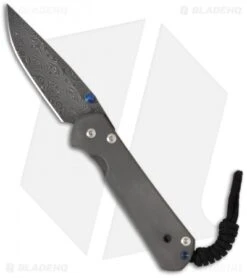 Chris Reeve Small Sebenza 21 Knife (2.94" Raindrop Damascus)