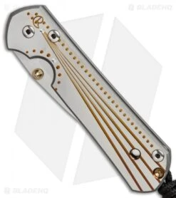 Chris Reeve Small Sebenza 21 Unique Graphic Gold Dots (2.9" Polish) 8/31/16 -Benchmadess Zone chris reeve small sebenza 21 gold dots 8 31 BHQ 49073 er spine