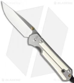 Chris Reeve Small Sebenza 21 Knife W/ Mammoth Inlay (2.94" Plain)