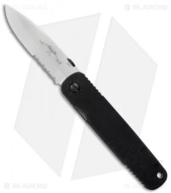Emerson A-100-SFS Knife (3.6" Stonewash Serr)