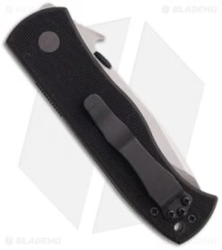 Emerson CQC-7AW SF Spear Point Knife W/ Wave (3.3" Stonewash Plain) -Benchmadess Zone emerson c7aw sf 216 back