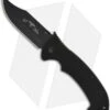 Emerson CQC-13BT Bowie Folding Knife (3.85" Black Plain) -Benchmadess Zone emerson cqc 13 bt bowie