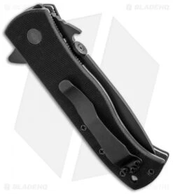 Emerson CQC-7 Flipper Tanto Knife (3.3" Black) BT -Benchmadess Zone emerson cqc 7bt flipper side cm 2