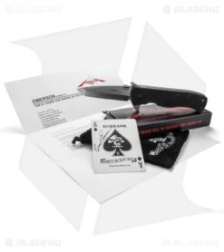 Emerson CQC-7 Flipper Tanto Knife (3.3" Stonewash) SF -Benchmadess Zone emerson cqc 7f extra cm