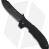 Emerson CQC-8 Wave BTS Bowie Folding Knife W/ Wave (3.9" Black Serr) -Benchmadess Zone emerson cqc 8 bts