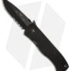 Emerson CQC-7AW BTS Spear Point Knife W/ Wave (3.3" Black Serr) -Benchmadess Zone emerson folder black serr cqc7aw bts