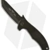 Emerson Mini Roadhouse BT Black G-10 Folding Knife (3.4" Black Plain) -Benchmadess Zone emerson mini roadhouse black plain bt