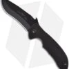 Emerson Super Commander BT Knife W/ Wave (4" Black Plain) -Benchmadess Zone emerson s commanderbt