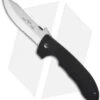 Emerson Super CQC-8 SFS Bowie Folding Knife W/ Wave (4.3" Stonewash Serr) -Benchmadess Zone emerson sc8 sfs