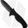 Emerson Rangemaster Sheepdog Spear Point Flipper Knife (3.5" Black) -Benchmadess Zone emerson sheepdog spearpoint bt cm