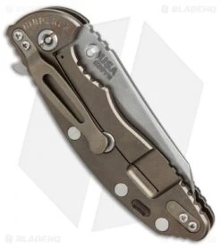 Hinderer Knives Fatty Ed. XM-18 3.5 Wharncliffe Knife Dark Blue/Black G-10 (SW) -Benchmadess Zone hinderer knives fatty edition XM 18 wharncliffe dark blue black G10 sw BHQ 49672 er side