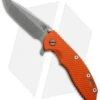 Hinderer Knives XM-18 3.5 Spanto Flipper Knife Tri-Way Orange G-10 (Working) -Benchmadess Zone hinderer knives flipper xm 18 3 5 spanto orange 2 2014