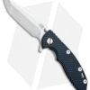 Hinderer Knives XM-18 3.0 Spanto Flipper Knife Black/Blue G-10 (Stonewash)