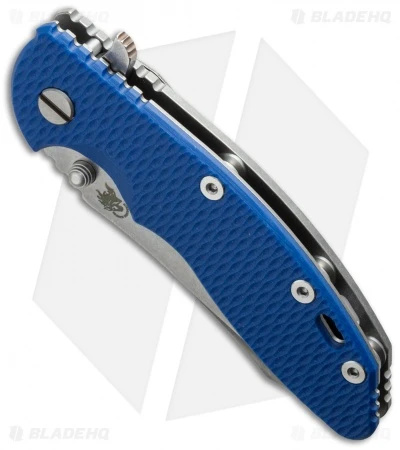 Hinderer Knives XM-18 3.5 Skinner Frame Lock Knife Blue (Stonewash) 4 Hinderer Knives XM-18 3.5 Skinner Frame Lock Knife Blue (Stonewash) - Image 2