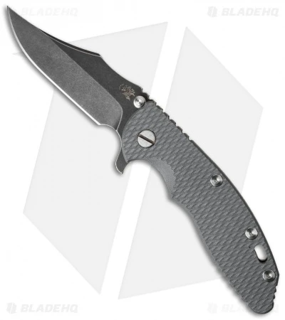 Hinderer Knives XM-18 3.5 Bowie Flipper Knife Gray (Black) 3 Hinderer Knives XM-18 3.5 Bowie Flipper Knife Gray (Black)