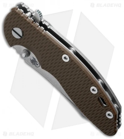 Hinderer Knives XM-18 3.5 Skinner Frame Lock Knife FDE Brown (Stonewash) 4 Hinderer Knives XM-18 3.5 Skinner Frame Lock Knife FDE Brown (Stonewash) - Image 2