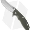 Hinderer Knives XM-18 3.5 Skinner Frame Lock Knife OD Green (Stonewash) -Benchmadess Zone hinderer xm 18 3 5 skinner od green cm