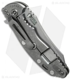 Hinderer Knives XM-18 3.5 Skinner Frame Lock Knife OD Green (Stonewash) -Benchmadess Zone hinderer xm 18 3 5 skinner od green side cm